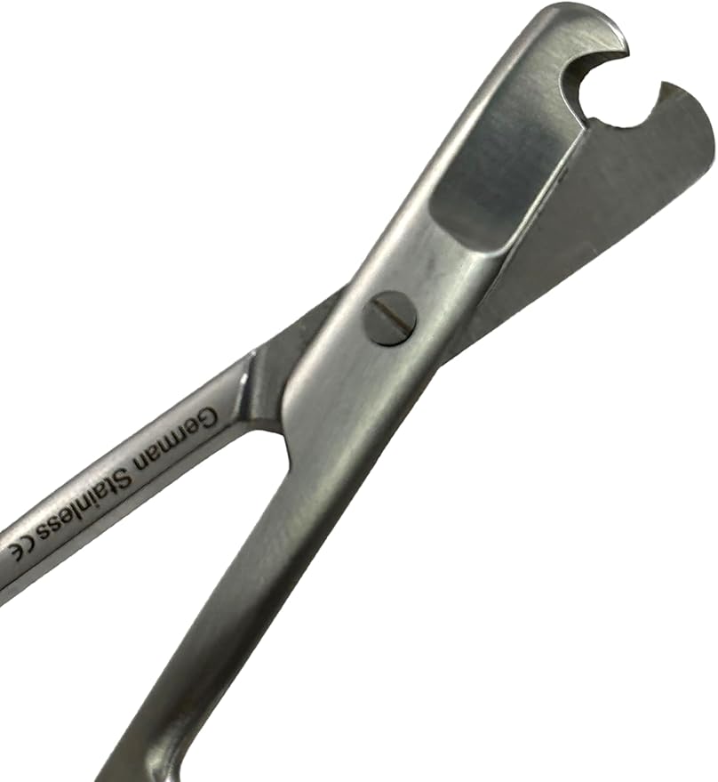 Dog and Cat Nail Cutters Scissors Style German Stainless Steel - For Small Animals, Cats, Dogs, Birds - Grooming Essentials (3.5")