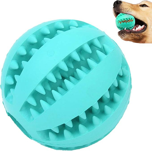 Dog Toy, Nontoxic Bite Resistant Ball for Pet Dogs Puppy Cat, Food Treat Feeder Chew Tooth Cleaning Exercise Game IQ Training, Large Dog Toy