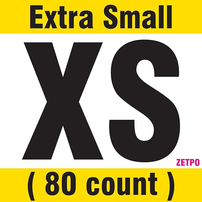 zetpo 80 pcs Cat Nail Caps | Cat Claw Covers | with Adhesives and Applicators (Turquoise, XS)