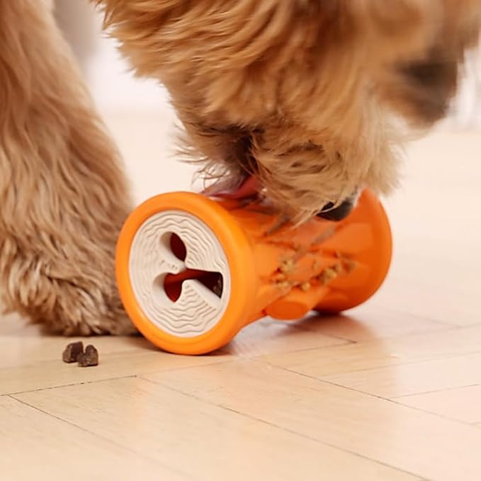 Tall Tails Natural Rubber Reward Interactive Dog Toy, Tree Trunk