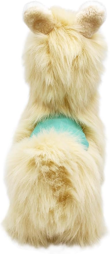 ZippyPaws Wooliez Dog Plush Toy - Interactive Pet Toys, Indestructible Plush Dog Toys, Fun Dog Toys, Larry The Llama