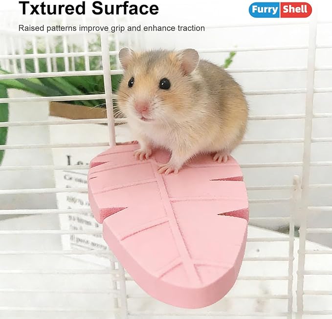 Carrot-Shaped Small Pet Platform Stand - Cage Climbing Toy Accessories for Hamster, Squirrels, Sugar Gliders, Mice,Parrots, 3 Pcs