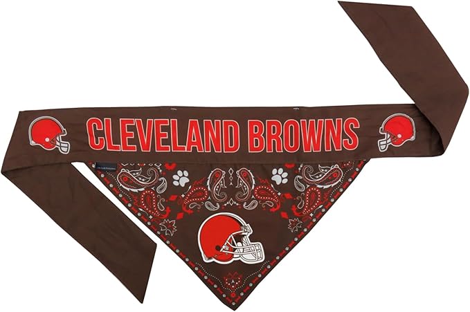 Littlearth NFL Reversible Pet Bandana - Officially Licensed Teams, Sizes XS to XL