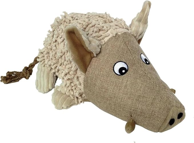 2017 New Styles - Petlou Natural Durable Squeaker Dog Toys - Durable Fabric - Tough and Reliable For Aggressive Chewers
