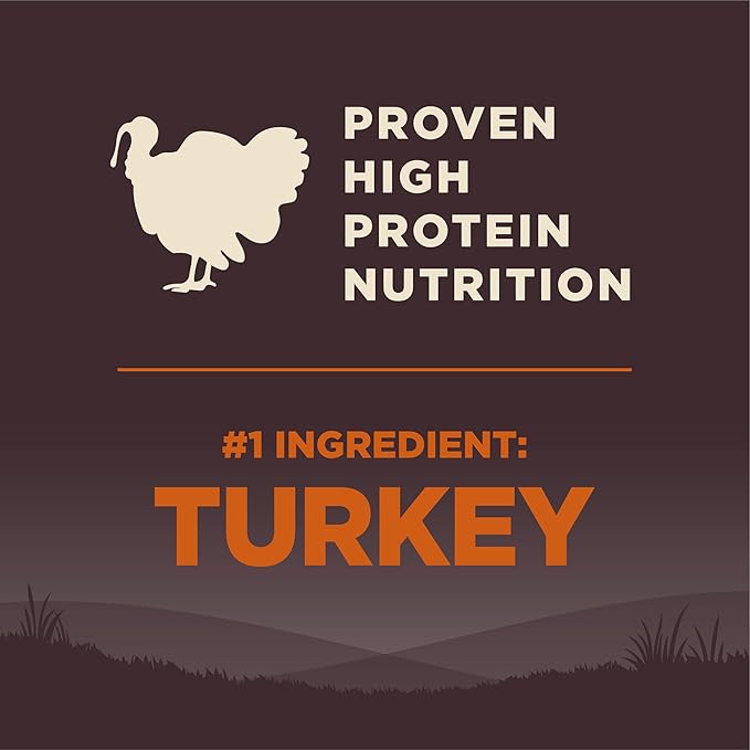 Wellness CORE Adult Dry Dog Food, Grain Free Kibble, Natural, High Protein, Turkey and Chicken Recipe, 35 lb Bag