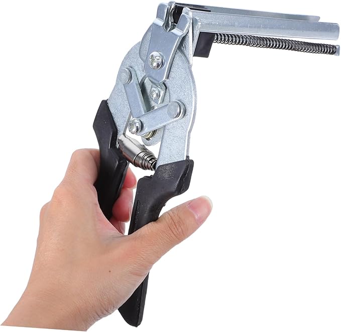 VICASKY Multi-purpose Nail Ring Pliers for Cages Wire Fastening Tool Efficient for Chicken Rabbit and Bird Cages