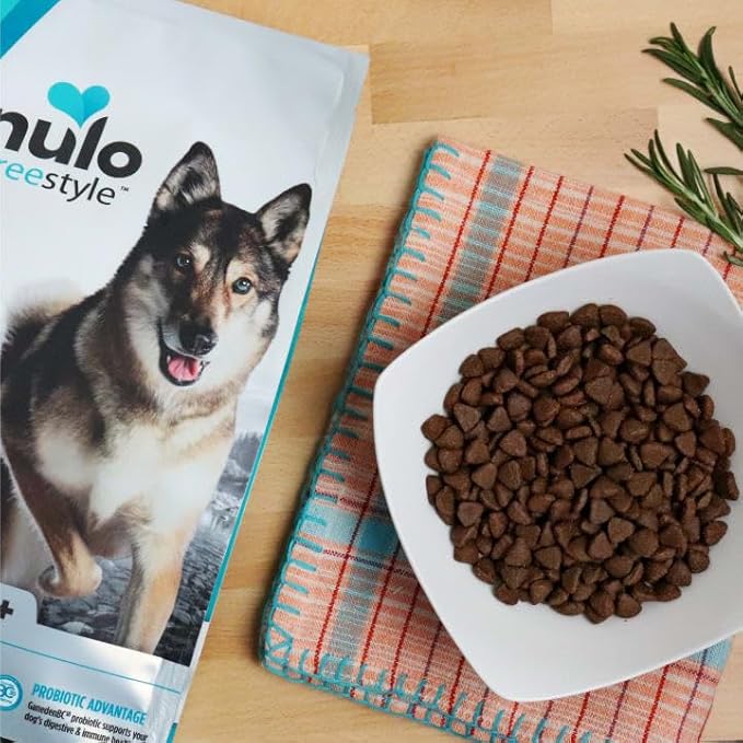 Nulo FreeStyle Limited Ingredient Dry Dog Food - High Protein Salmon Recipe, Natural Grain Free Dog Food for Puppies & Adults, Small, Medium and Large Breed Kibble, 5.5lb Bag
