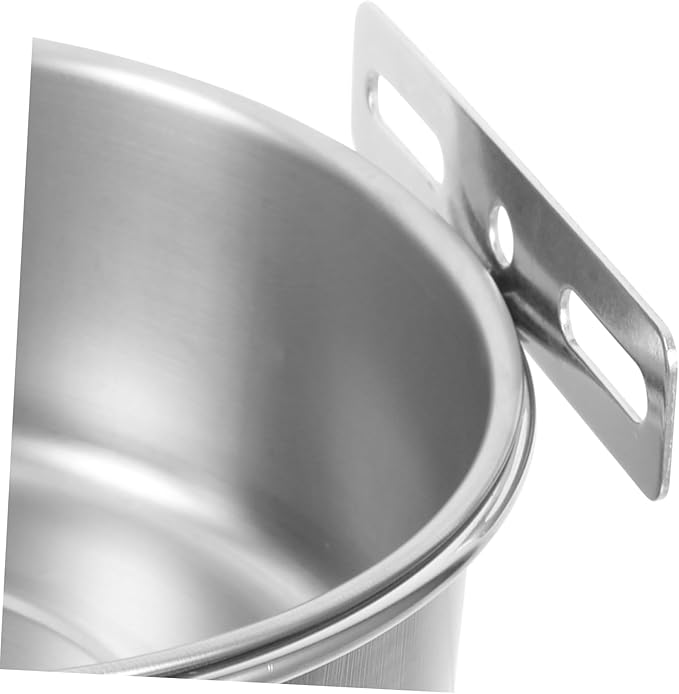 Stainless Steel Parrot Bowl with Clamp Holder Versatile Food Water Dish for Parakeets Lovebirds Conures and Cockatiels Nonslip Base for Stability and Reduced Mess Durable Bird Cage