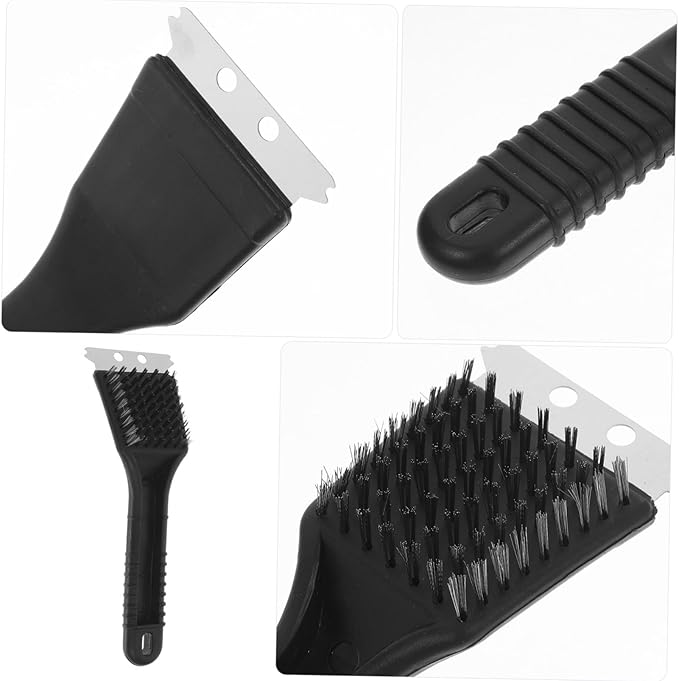 Yardwe Stainless Steel Birdcage Brush Bird Droppings Remover Bird Cage Small Cleaning Accessory Parrot Cage Hygiene Brush
