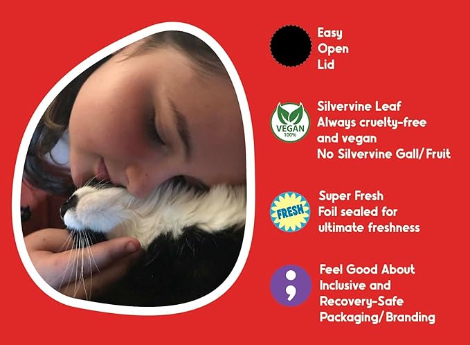 Fiend Catnip + Silvervine for Cats & Kittens Safety-Cut Premium Fine Cat Nip Blend with Vegan Silvervine + Ultra Potent, North American – 1 Cup (34.5g) Go Ahead, Create a Monster!