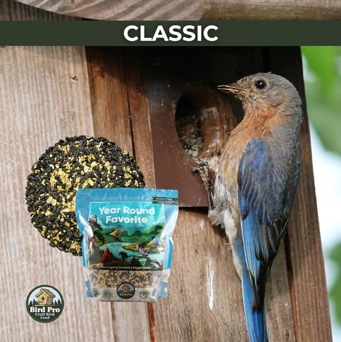 Bird Pro Classic Bird Seed (18 Pounds, Year Round Favorite)