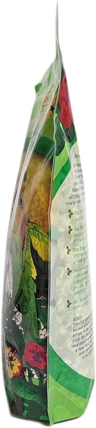 Parrot Bird Food (with Sunflower Seeds), 4 lbs Bag - Seed Mix for a Variety of Parrots