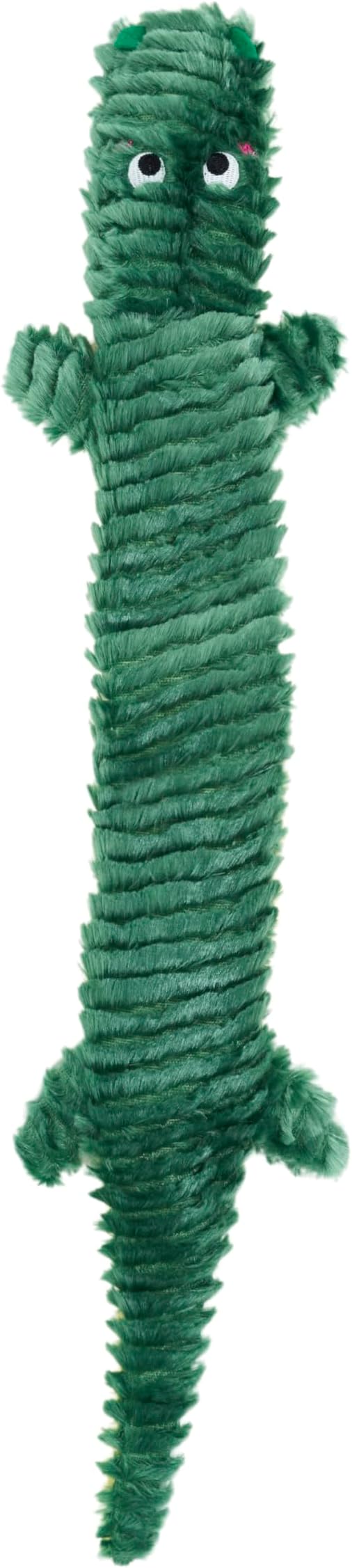 ZippyPaws Rope Reptilez Dog Toy – Rope & Plush Tug Toy (Alligator)