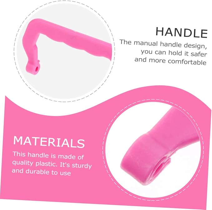 Toddmomy Grippers for Pet Crates 10pcs Plastic Pet Cage Handles Easy to Carry Unique Design for Comfort