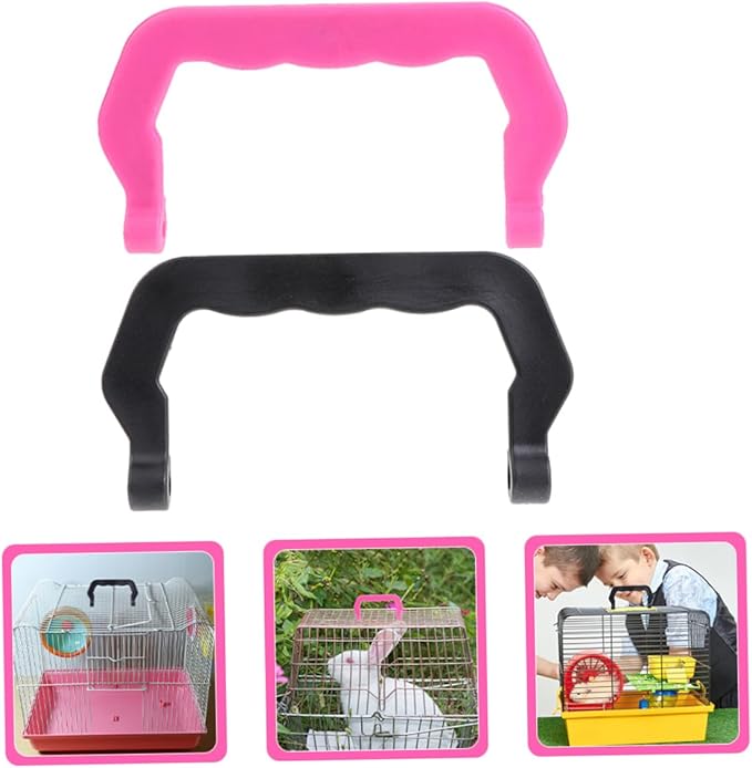 20pcs Plastic Cage Handles for Pet for Birdcage Hamster Small Animal Cages Replacement Parts