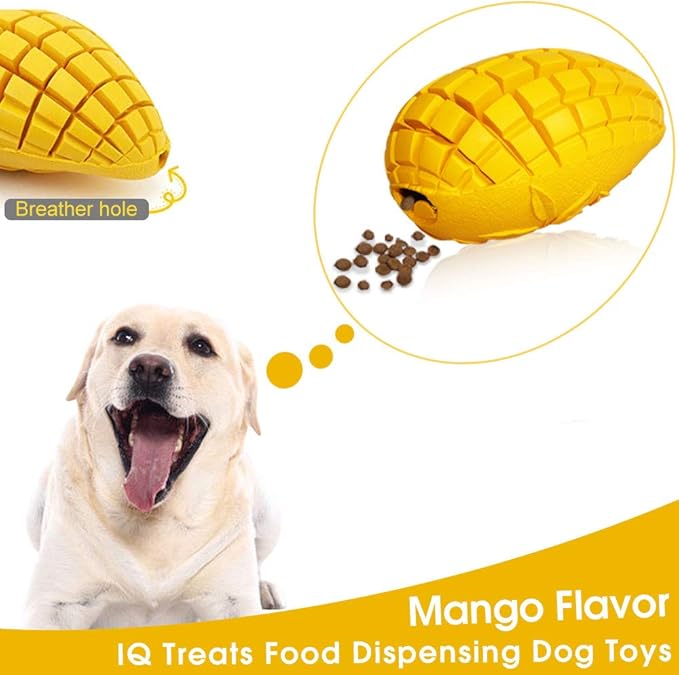 M.C.works Dog Toys for Aggressive Chewers, Tough Dental Chews Toy, Indestructible Toys for Medium Large Dogs, Cat Toys Food Grade Puppy Toys