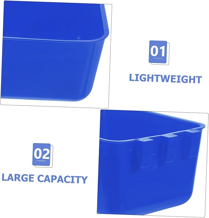 KESYOO 4pcs Sturdy Bird Cage Feeding Bowl Hanging Water Feeders for Birds Rabbits Chicken Water Cup Poultry Feeder Travel-Friendly Pet Waterer