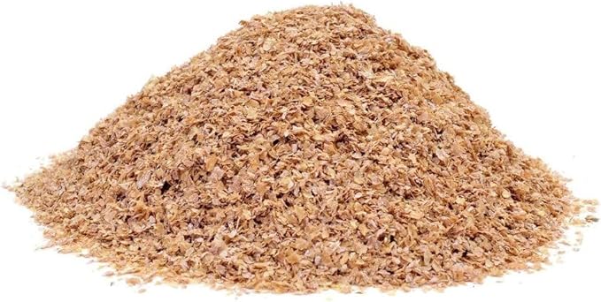 Premium 100% Natural Wheat Bran Bedding, Food for Mealworms and Superworms - 4lb (10 quarts)