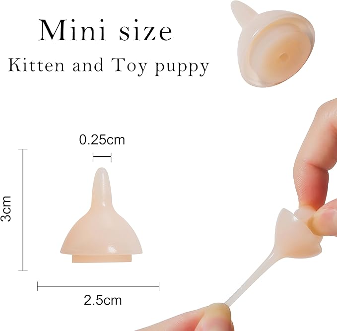 Doggiema Breeding kit Suitable for Newborn Puppy and Kitten,Feeding Nipple, Feeding Tube, Feeding Syringes and Bottles