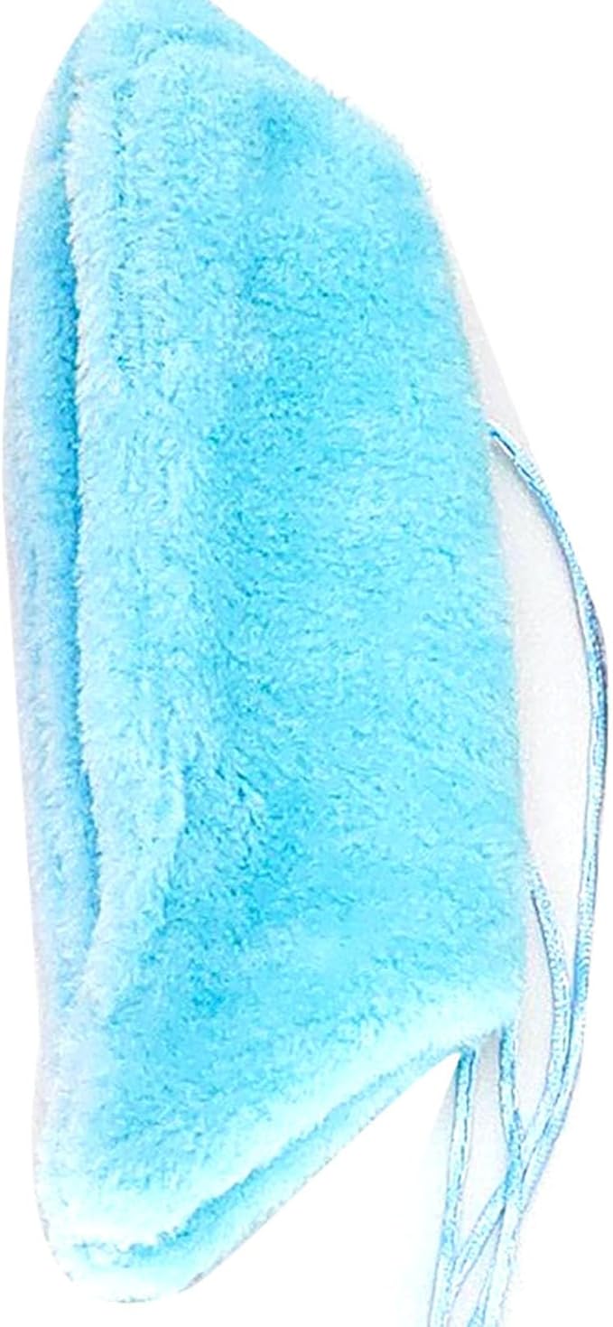 Bird Corner Fleece Warmer, Soft Velveteen Bed for Parrot Parakeet Cockatiel, Lightweight Washable Bird Cage Blanket, Winter Warm Hideaway (Blue)