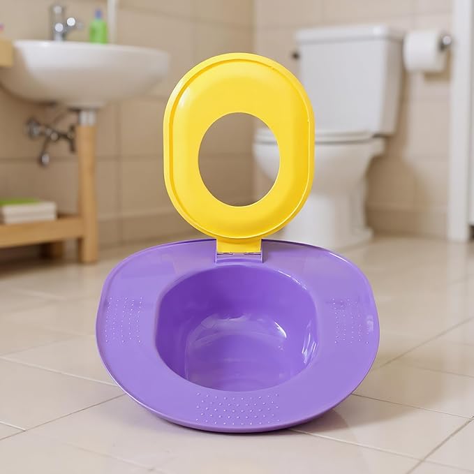 Cat Toilet Trainer, Cat Toilet Seat Training Kit Portable Litter Box Train Your Cats to Use The Toilets