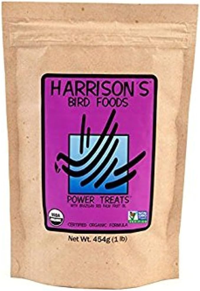 Harrison's Bird Food Power Treats with Red Palm Fruit Oil, 1 lb. 454g