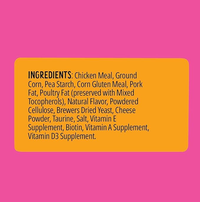 Bonkers Cat Treats, Paw Lickin' Chicken Flavor, Crunchy Outer Gooey Inner, Wheat and Soy Free, 6.3 oz Bag with Colorful Spring Cat Toys, Under 2 Calories per Treat