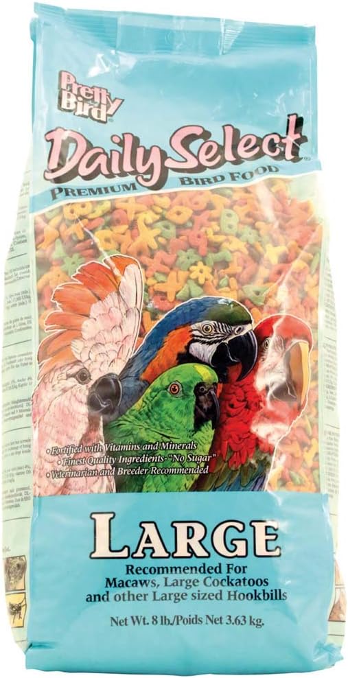 Pretty Bird Daily Select for Large Birds - 8 lb.