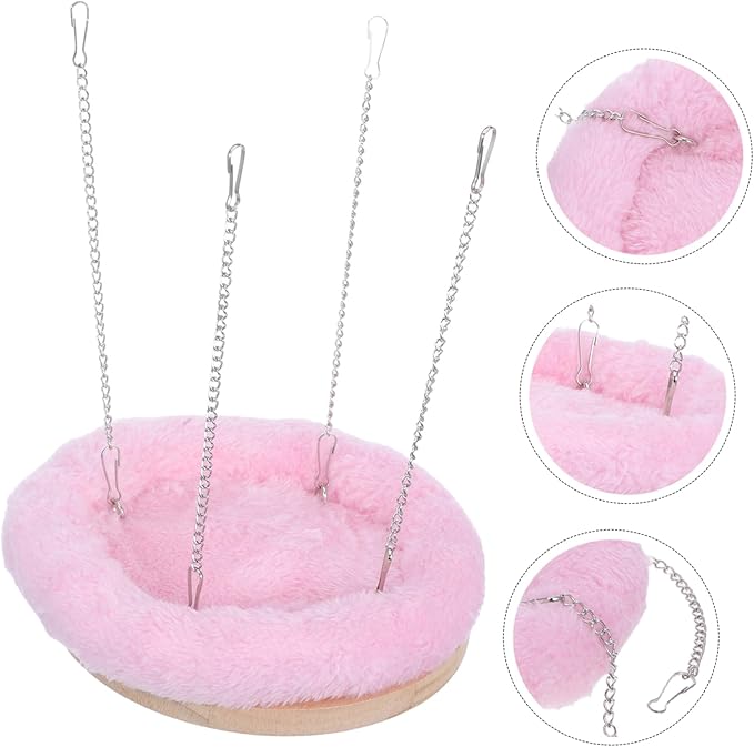 BESPORTBLE Parrot Warm Nest Hammock Bird Cage Accessory Soft Hanging Parrot Bed Bird Nest Products