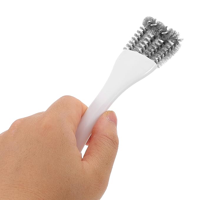 ibasenice 15pcs Bird Cage Brush Droppings Cleaning Accessories Long Handle Cleaner - 2 In 1 Scraper Double Sided Birdcage Poop Remover Tool For Pet Parrot Perches