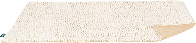 FurHaven Waterproof Dog Blanket – Birch Faux Fur & Suede Calming Throw for Pets, Washable – Taupe, Medium