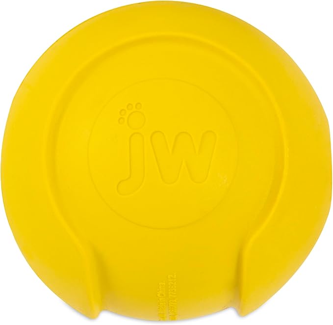 JW Pet Company iSqueak Bouncin' Baseball Dog Toy, Medium (Colors Vary)