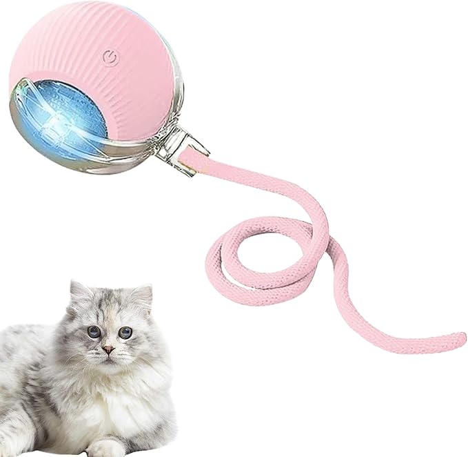 Interactive Rolling Dog Ball, Chewie Viral Rolling Ball, Chewie Ball for Dogs, Interactive Dog Smart Ball Toy, Smart Automatic Rolling Pet Ball for Dog Cat
