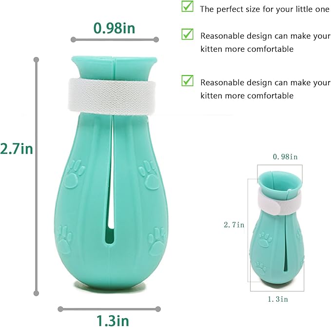 Anti-Scratch Silicone Cat Shoes, Adjustable Multifunctional Anti-Bite Shower Net, Cat Grooming Mesh Bag, Pet Medical Shoes