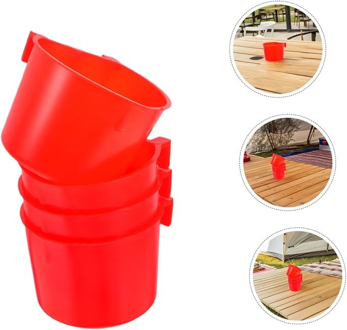 Abaodam 8pcs Hanging Bird Cage Water Bowl Pet Feeding Cup for Rabbit Small Animal Drinking Bowl Sturdy Plastic Material Versatile for Birds and Rabbits