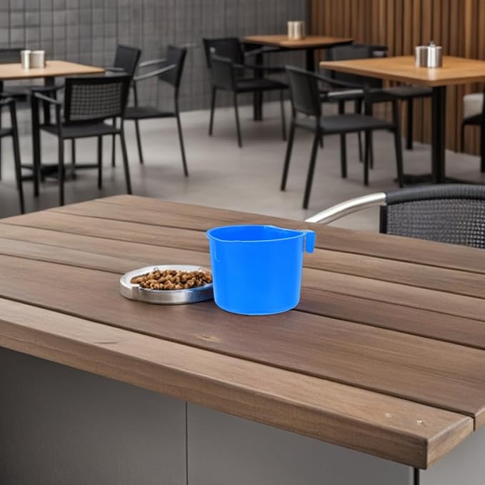PRETYZOOM 8pcs Hanging Small Animal Feeding Bowls Plastic Water and Food Cups 8.3x8.3x6cm for Bird Cages Rabbit Hutches Kennel Use