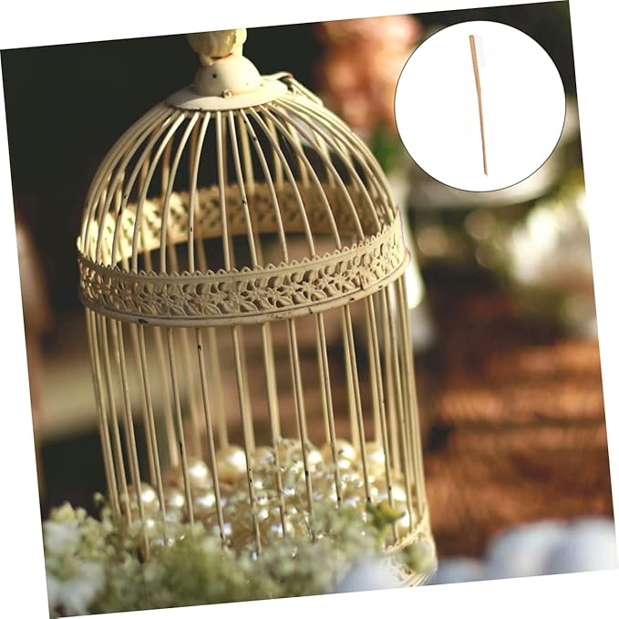 BESPORTBLE 1pc Handle Bird Cage Cleaning Brush Lightweight Cleaning Tool for Bird Droppings Removal Easy Storage Hanging for Parrots Canaries