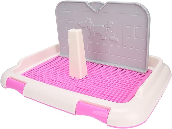 Dog Toilet Indoor Dog Litter Box Cat Potty Fence Puppy Training Pads Puppy Training Scheduled Urination Tray