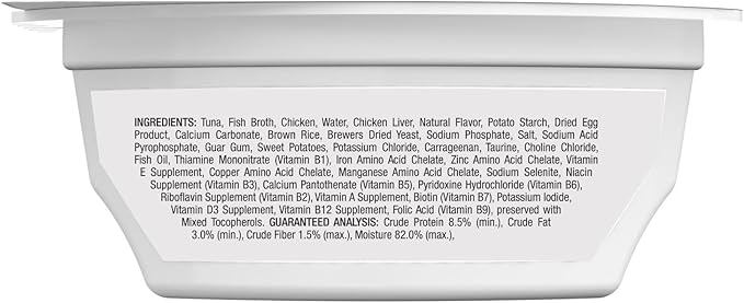 Blue Buffalo Tastefuls Savory Singles Natural Wet Cat Food in Gravy, 2.6-oz. Twin-Pack Tray, Tuna Entreé (24 Count)