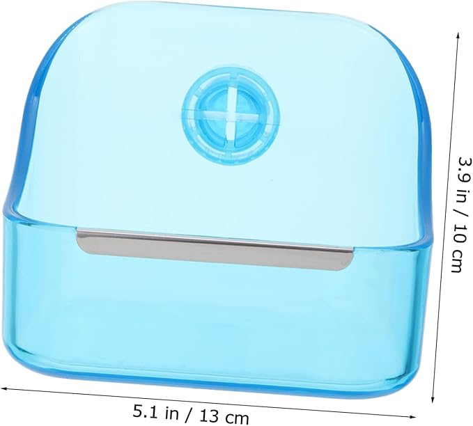 UPKOCH 1pc Plastic Small Pet Feeder Bowl for and Small Animals Fixed Cage Bowl Design for Easy Feeding and Drinking Lightweight and Comfortable Height for Your Pets