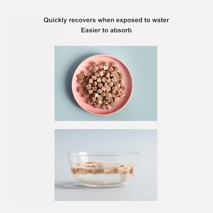 Cat Freeze Dried Fish Treat, High Nutrition Content with Essential Fatty Acids Portable Cat Treats for Heart