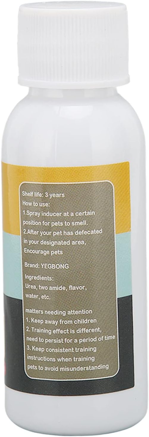 Haofy 30ml Pet Potty Training Spray Puppy Litter Box Spray Cat Toilet Trainer with Special Urine Scent for Effective Dog Cat Defecation Positioning Aid