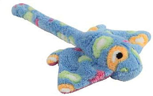 Zanies Sea Charmer Dog Toys, Blue Stingray, 11"