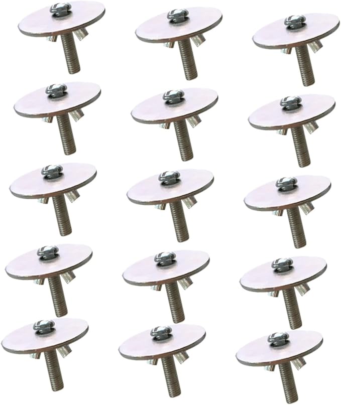 GANAZONO 15sets Screws and Washers for Pet Cage Accessories Lightweight and Fixing Tools for Hamsters Parrots and Animals Easy to Install Gaskets for Secure Cage Setup