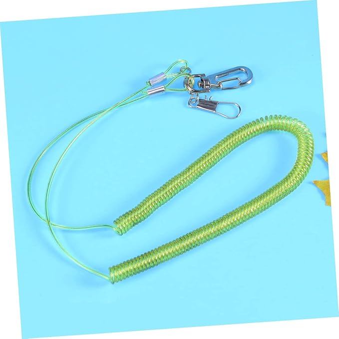 ORFOFE Adjustable Parrot Leash Training Rope with Elastic String for Outdoor Activities Chew Resistant Harness for Birds Suitable for Parrots and Cockatiels Random Color