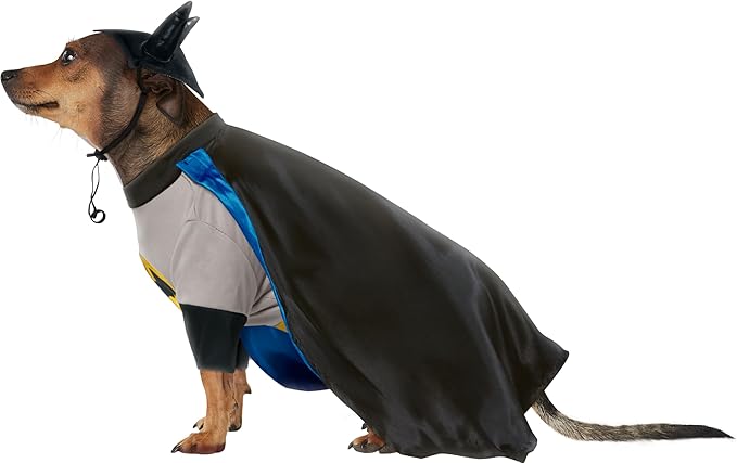 DC Comics Superheroes: Batman Pet Costume for Dogs or Cats by Rubies, Large