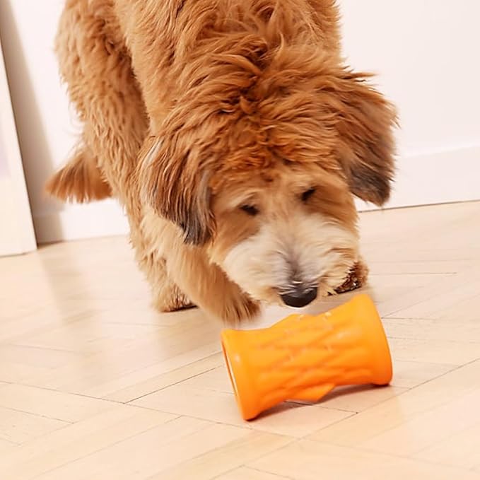 Tall Tails Natural Rubber Reward Interactive Dog Toy, Tree Trunk