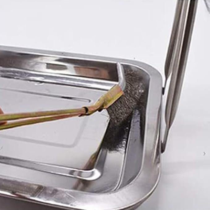 Birdcages Brush Set of 3 Effective StainlessSteel Brushes Kits for Squirrels Bird Cage Accessories Bird Cage Supplies