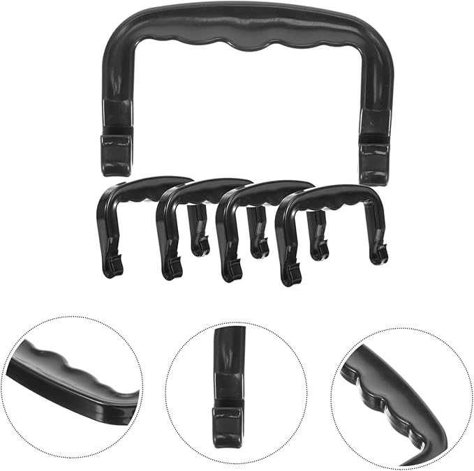 TOYANDONA 5Pcs Portable Plastic Pet Cage Handle Multi-use Lifting Handle for Bird Rabbit and Hamster Cages Easy Installation Lightweight for Outdoor Carrying
