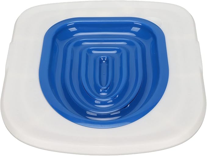 Professional Cat Toilet Trainer Kit - Universal Reusable Cat Litter Tray System for Pet Cleaning (Blue)